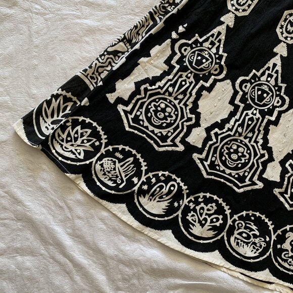 Vintage Gunit Fashions New York Women's Skirt with Sequins - Size Small S - Picture 3 of 16